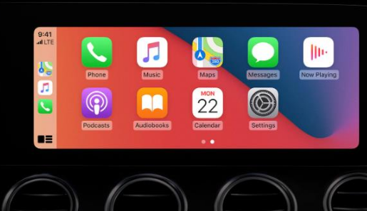 内江apple维修网点分享如何将iPhone连接到CarPlay 